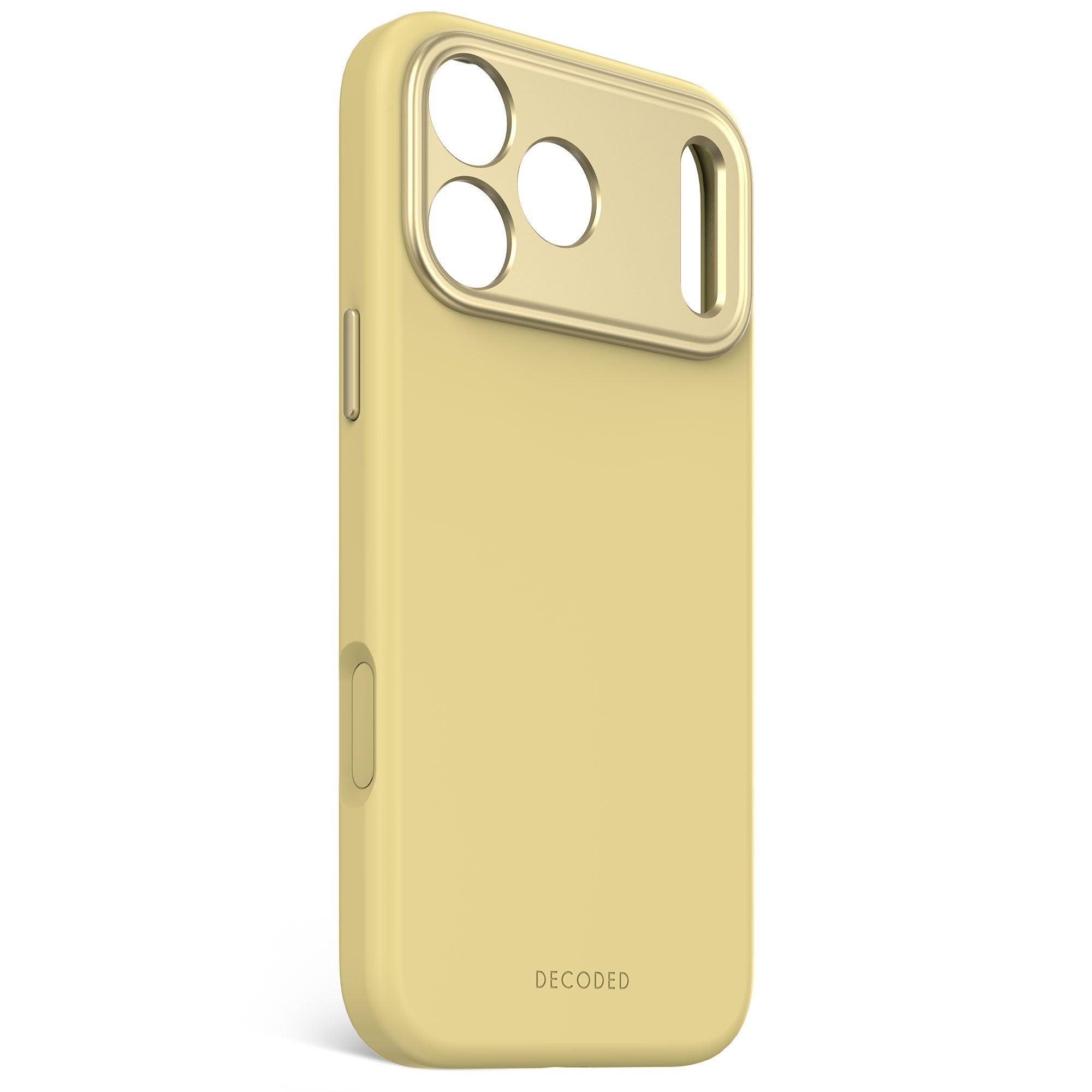 Decoded Silicone Backcover Apple Iphone 17 Pro Max Yuma Yellow Funda Para Iphone 17 Pro Max 17,5 Cm (6.9") Amarillo