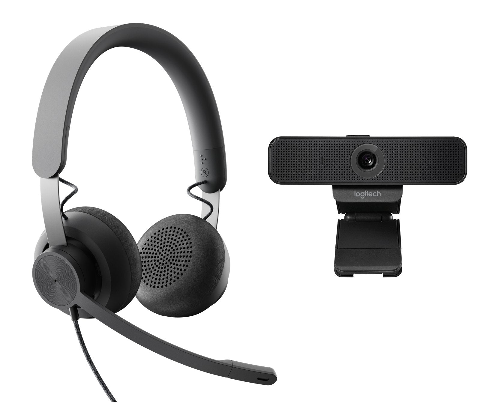 EAN 5099206091610 - Logitech 991-000339 auricular y casco Sistema de vídeoconferencia personal Alámbrico Grafito imagen 1
