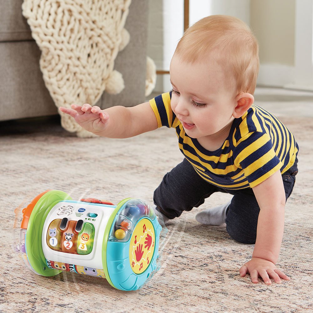 Vtech 3-In-1 Rolling Tambor Tambor, Juguetes Musicales 80-562604