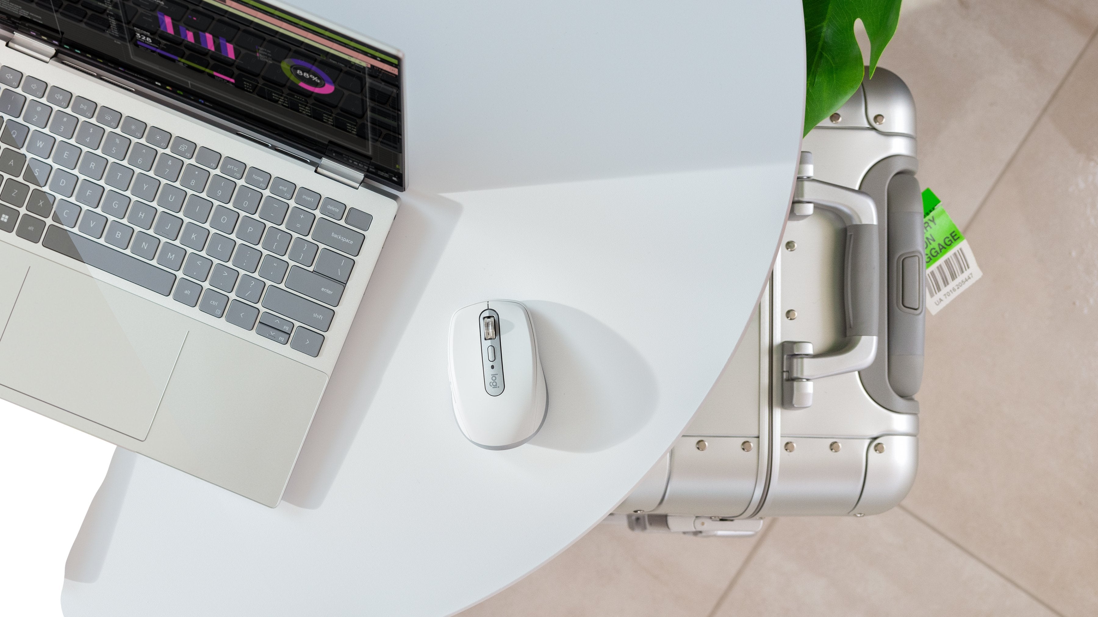 Logitech Mx Anywhere 3s Ratón Óptico 6 Botones Inalámbrico Bluetooth 910-006930