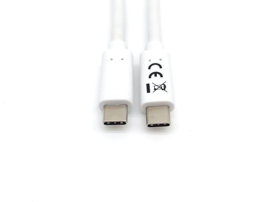 Equip Usb Cable 3.2 C -> C M/M 1.0m 3a Blanco