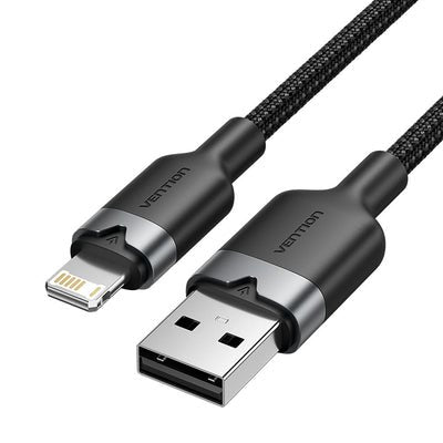 EAN 6922794783737 - Vention LANBH cable de conector Lightning 2 m Negro imagen 1