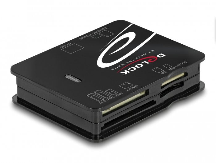 EAN 4043619910076 - DeLOCK 91007 lector de tarjeta Negro imagen 1