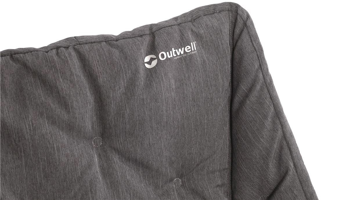 Outwell Tally Lake Chair, Negro And Grey