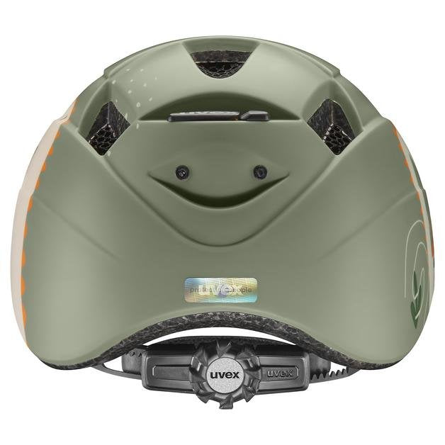 Casco De Ciclismo Infantil Uvex Kid 2 Cc, Talla 46-52 Cm, Color Verde Salvia.