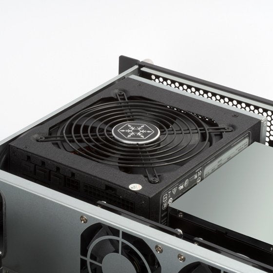 Bandeja Silverstone Rm23-502 2,5/3,5/5,25" Para Disco Duro Negro, Plata