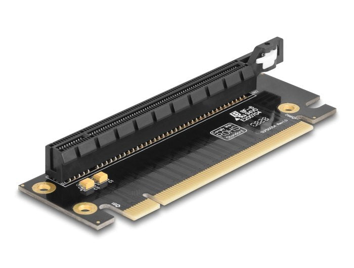 Delock 81296 Tarjeta Elevadora Pci Express 3.0 X16 Macho A Ranura X16 De 90° Izquierda Angular - Altura De La Ranura 35 Mm