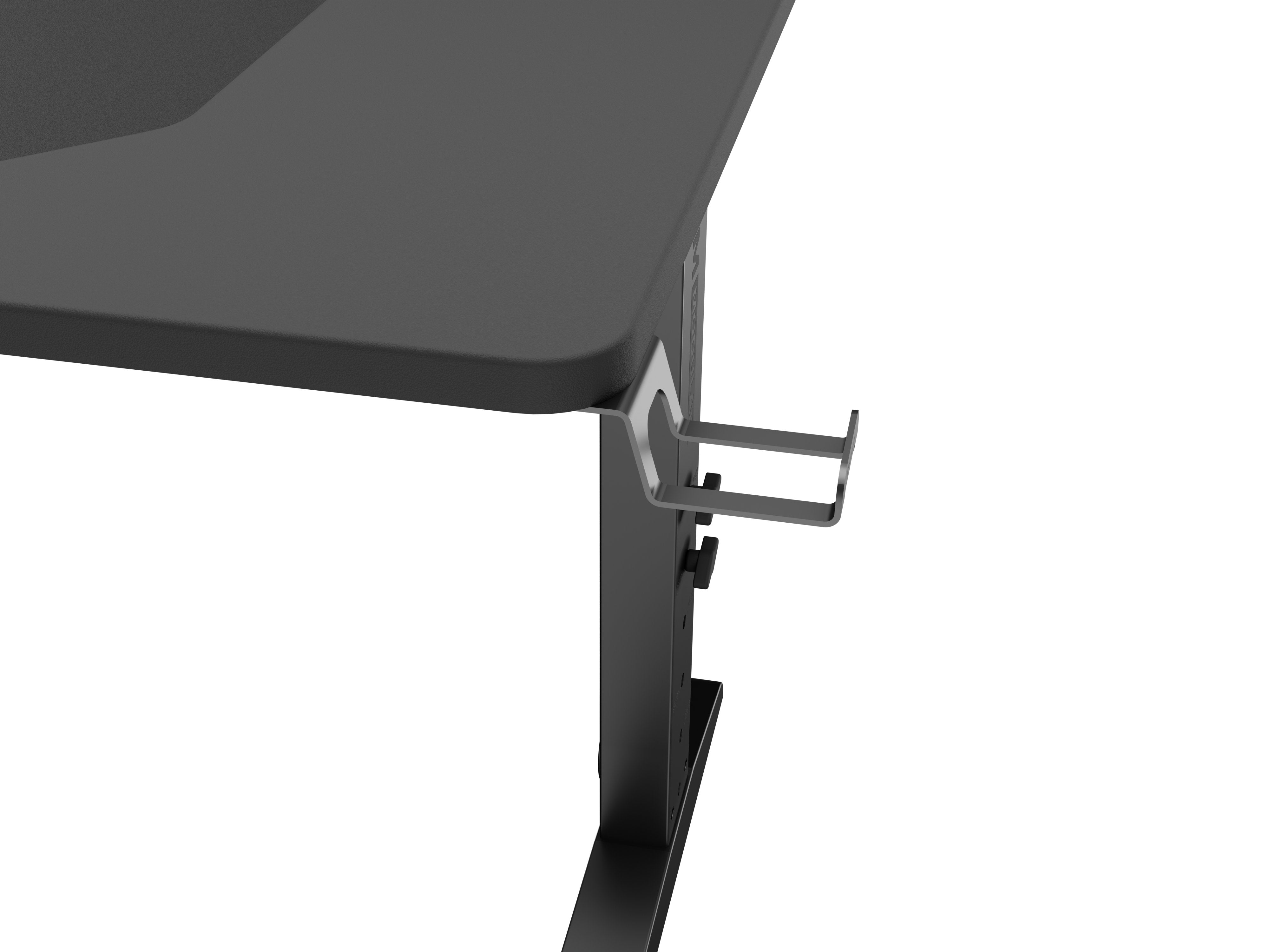 Mesa Gaming Genesis Holm Modular 120 Rgb Negro 120x75 Cm