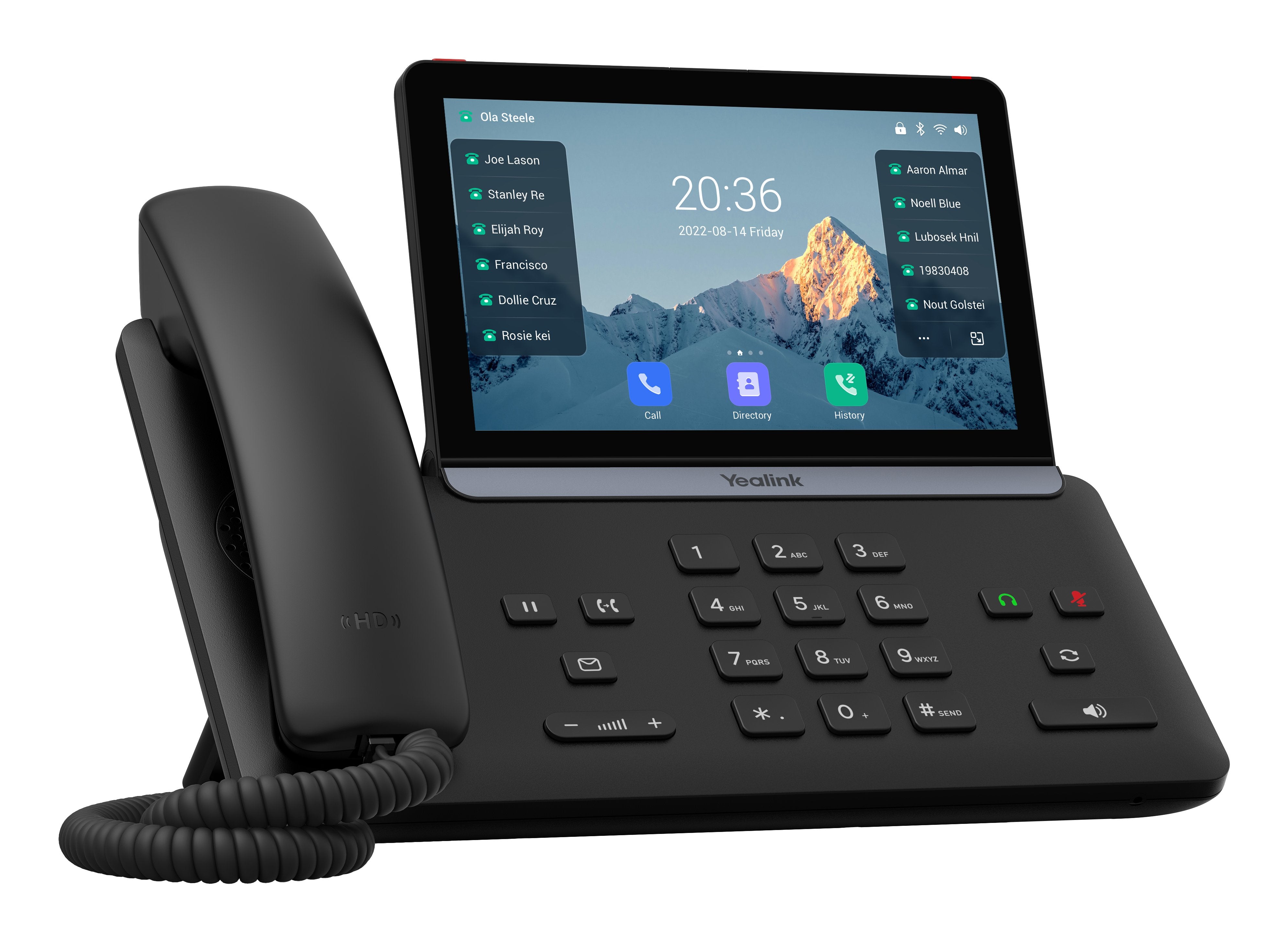 EAN 6938818323421 - Yealink T88W teléfono IP Negro LCD imagen 2