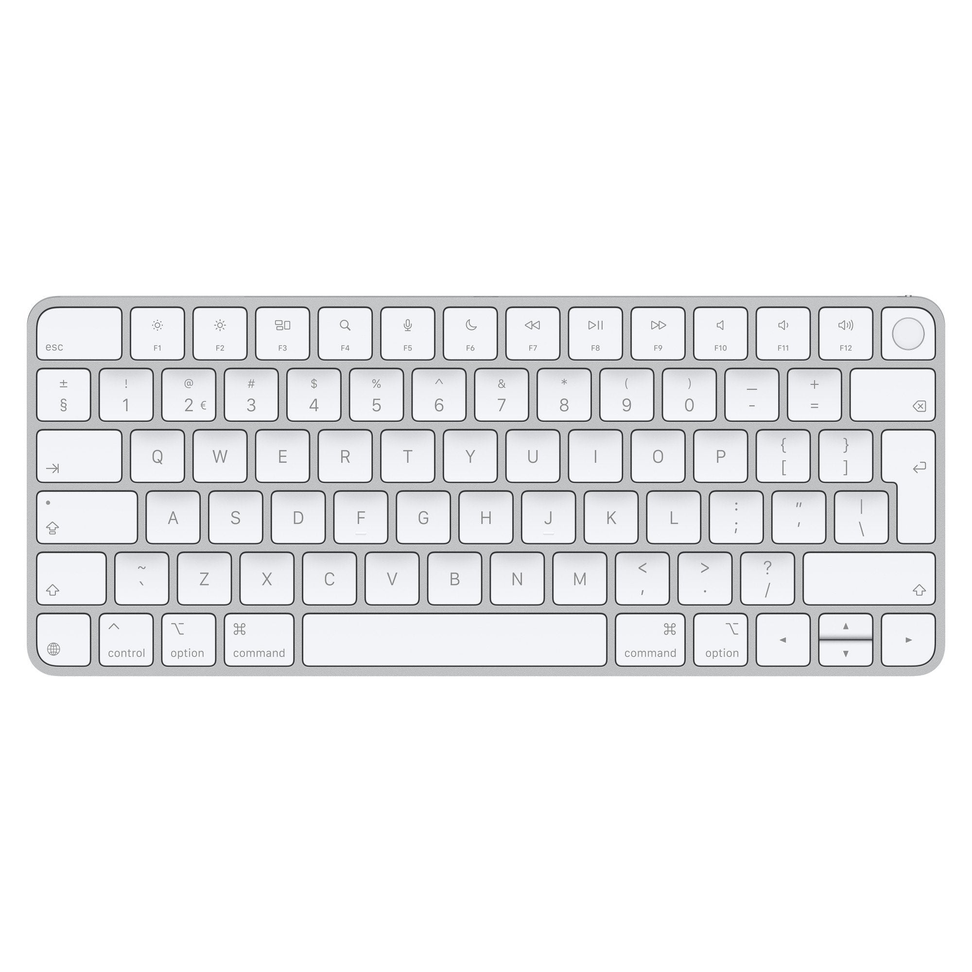 EAN 0195949633867 - Apple Magic teclado Universal USB + Bluetooth QWERTY Holandés Plata, Blanco imagen 1