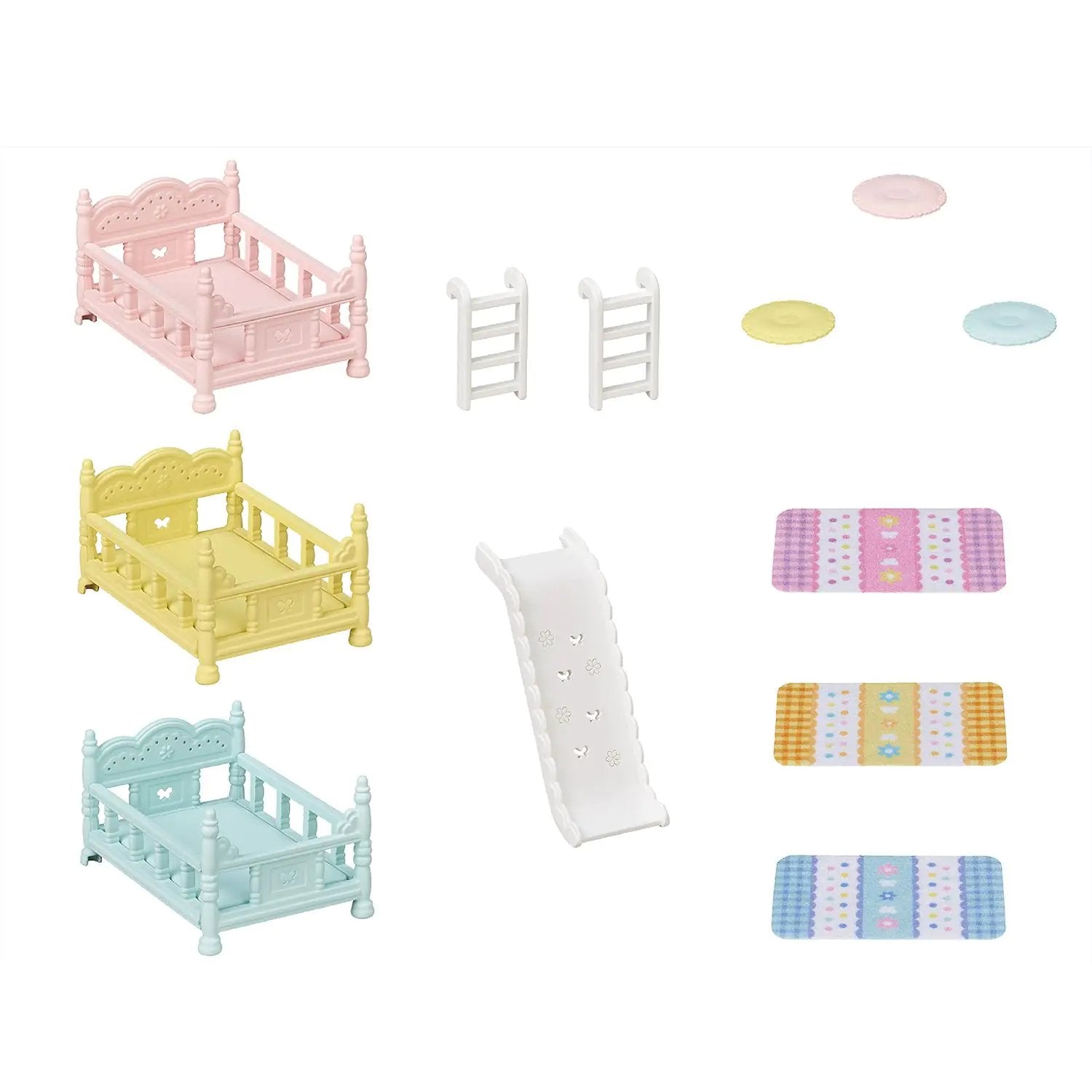 Epoch Sylvanian Families - Dreistöckiges Babyhochbett 5741
