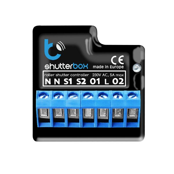 EAN 5900168580015 - blebox shutterBox accesorio de persiana/contraventana Control de obturador Negro imagen 1
