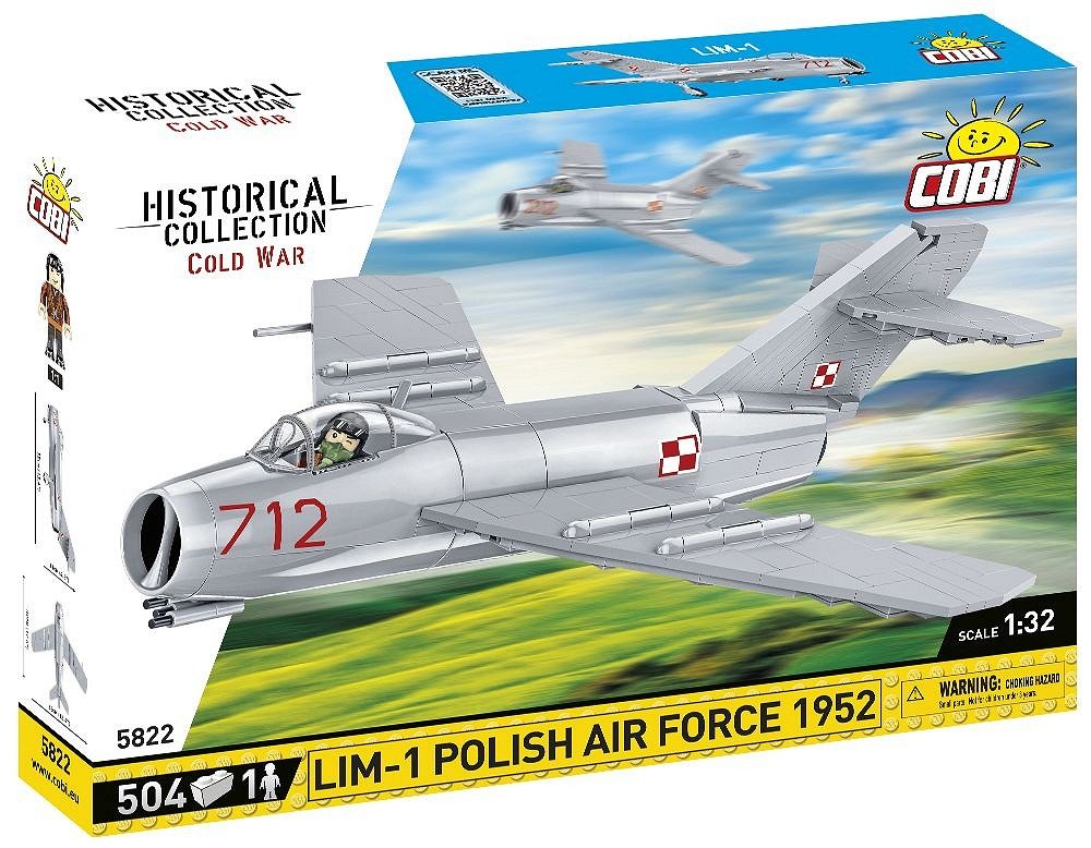 EAN 5902251058227 - COBI Lim-1 Polish Air Force 1952 imagen 7