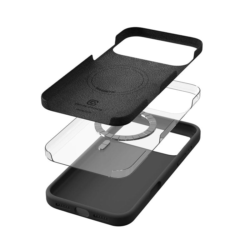 EAN 5904310705936 - Crong Color Cover Magnetic funda para teléfono móvil 16 cm (6.3") Negro imagen 5
