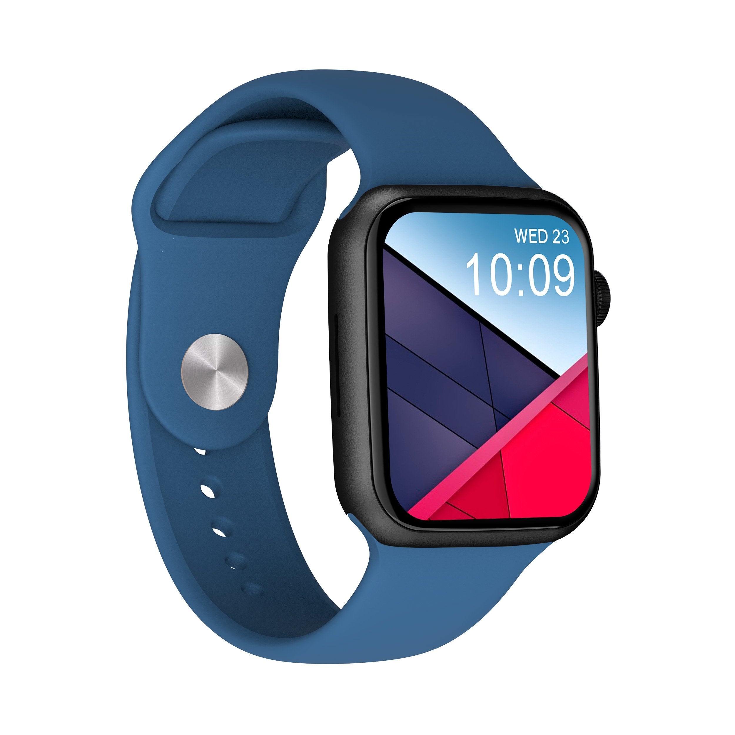 Smartwatch Dcu Colorful 2 Negro+Azul Marino 1.91