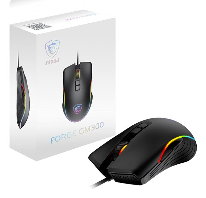 EAN 4711377175487 - MSI FORGE GM300 ratón Juego Ambidextro USB tipo A Óptico 7200 DPI imagen 5