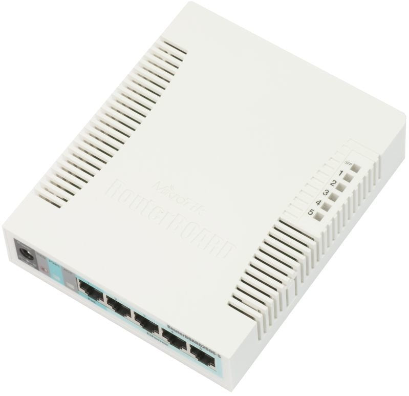 EAN 5715063709917 - Mikrotik RB260GS Gigabit Ethernet (10/100/1000) Energía sobre Ethernet (PoE) Blanco imagen 1