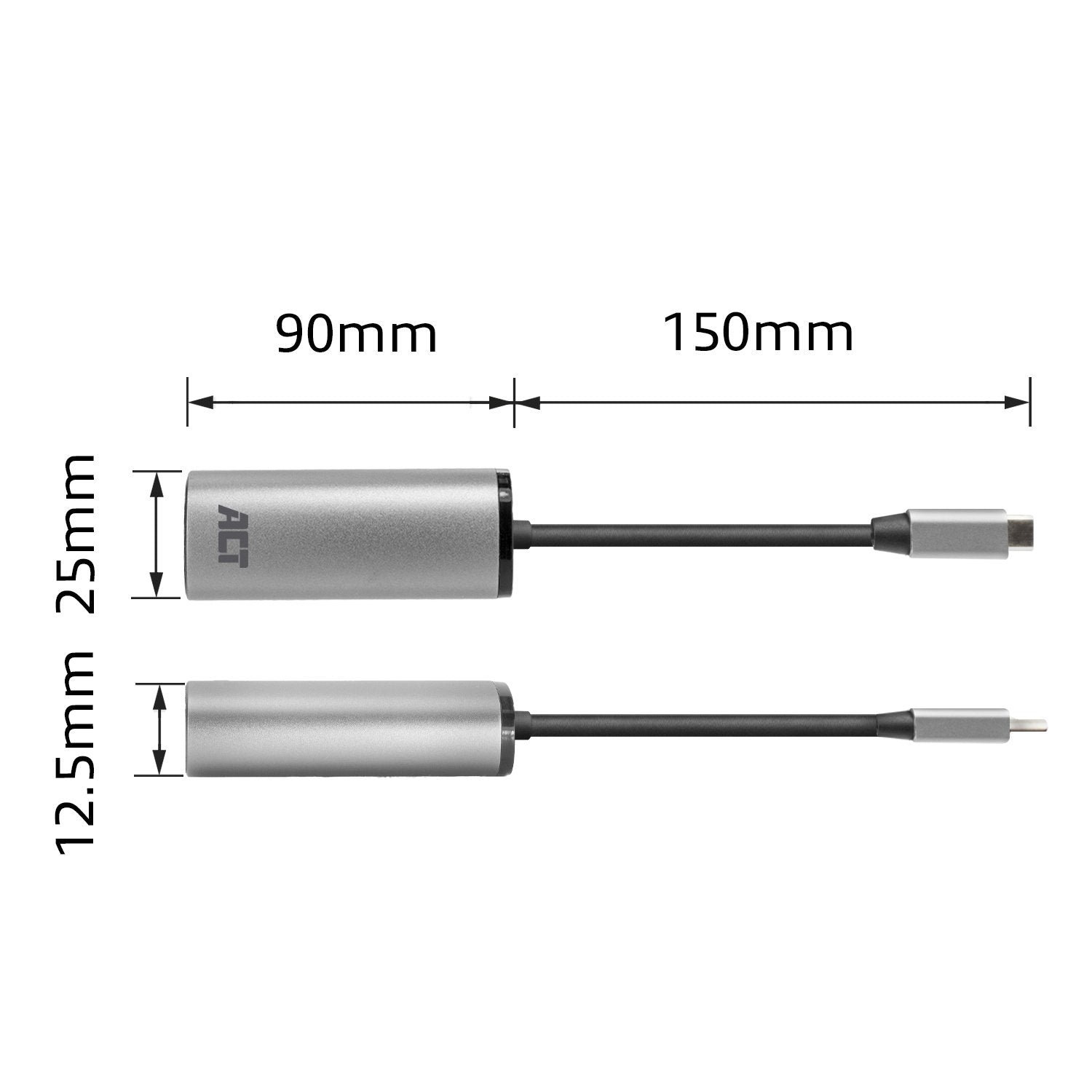 Adaptador Act Connectivity Usb C A Rj45 Ethernet 2.5gb