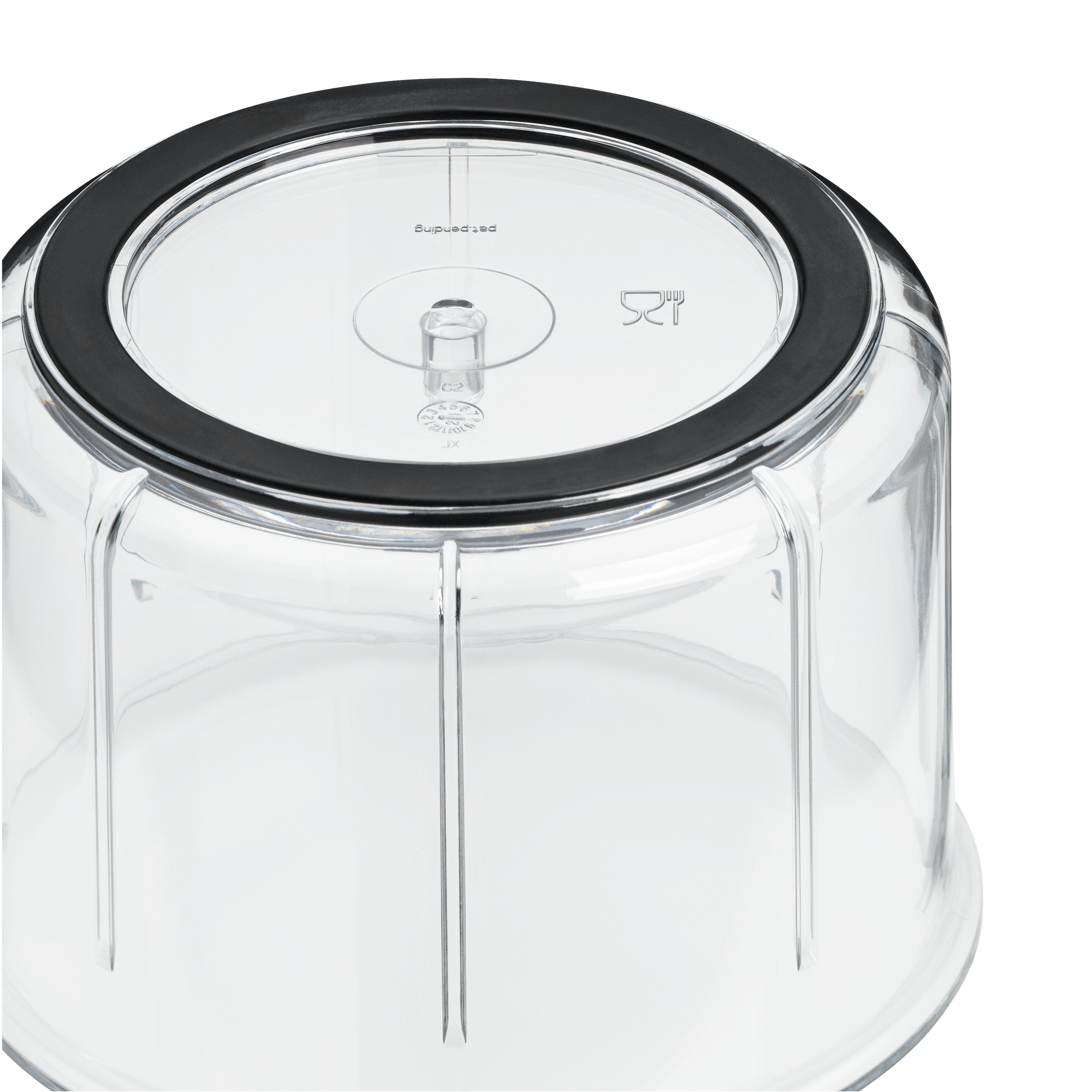 EAN 4000530699336 - WMF Gourmet 18.7678.6040 picadora manual de alimentos Negro, Transparente imagen 3