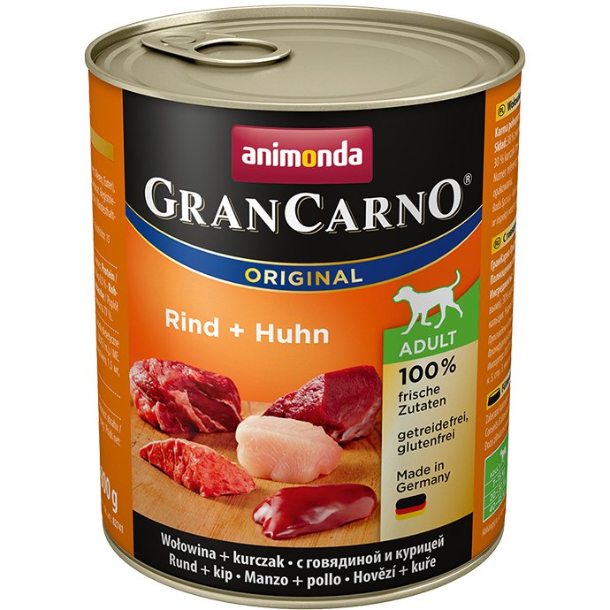 Animonda Grancarno Sabor Adulto: Carne De Res Y Pollo 800g
