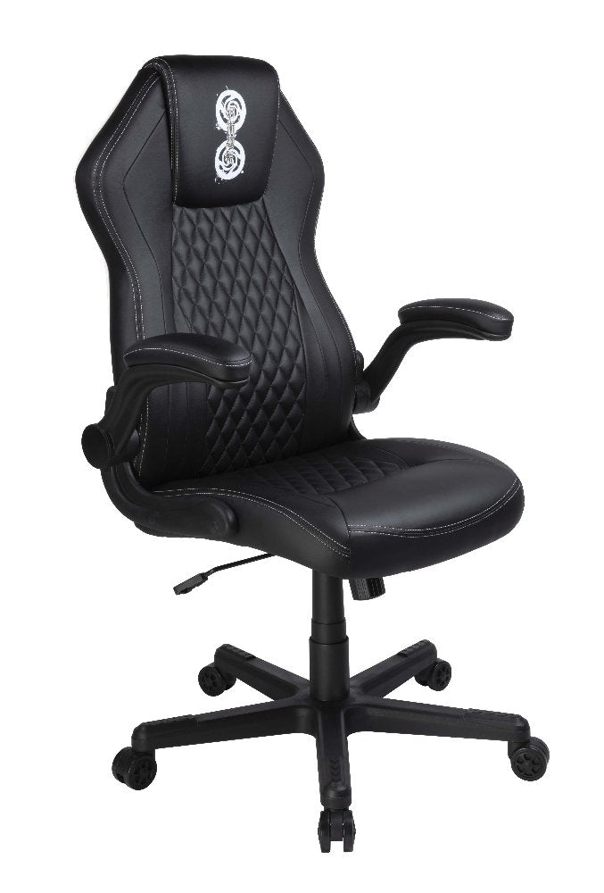 Silla Gamer Konix Jujutsu Kaisen Gran Comodidad Y Ergonomia Clase 4 / 100 Mm Color Blanco Y Negro