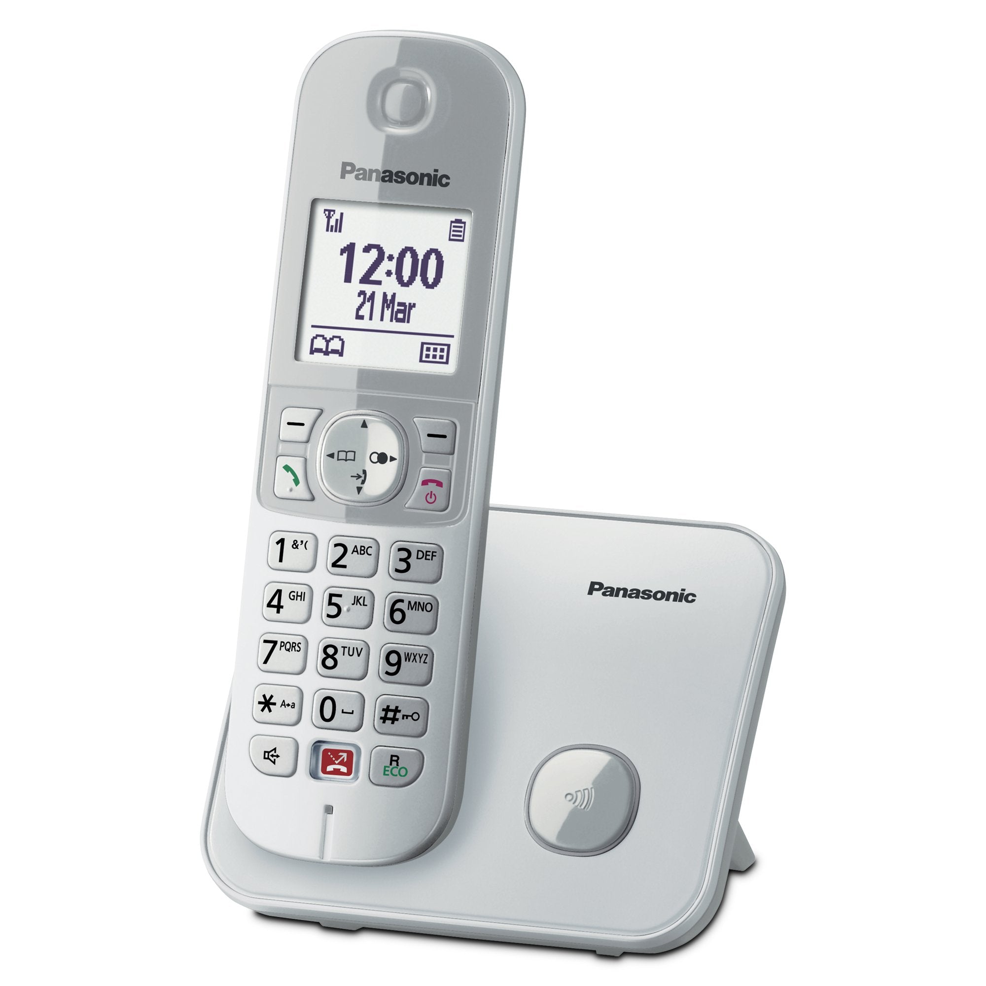 EAN 5025232914111 - Panasonic KX-TG6851JTS teléfono Teléfono DECT Identificador de llamadas Plata imagen 1