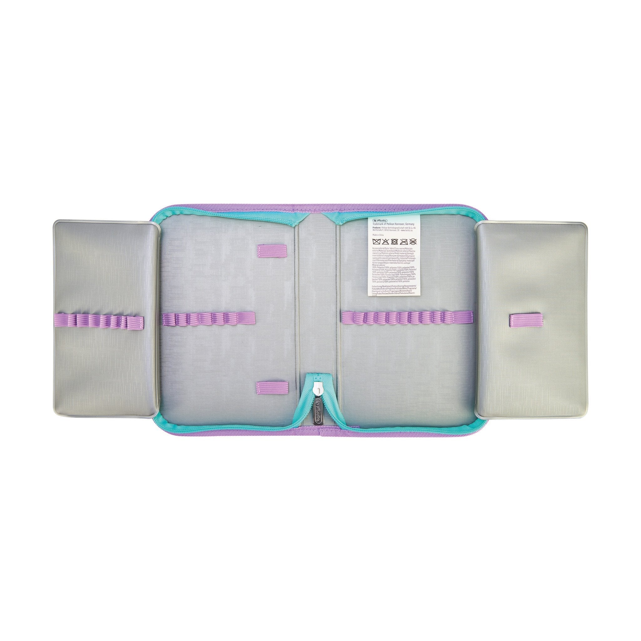 EAN 4008110396996 - Herlitz Loop Plus Ocean Lights juego de mochila escolar Chica Poliéster Azul, Rosa imagen 10