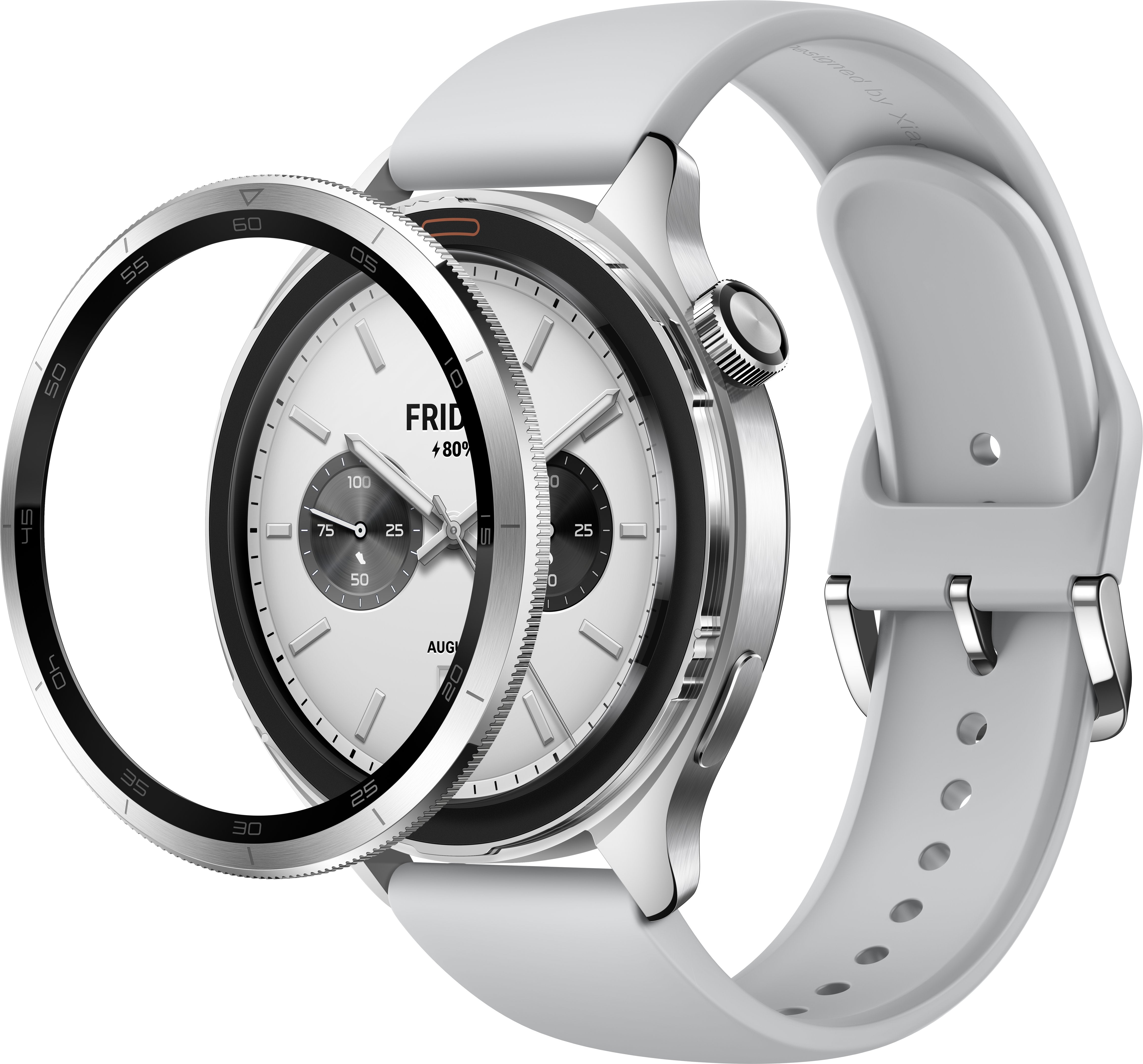 EAN 6941812707432 - Xiaomi S4 3,63 cm (1.43") AMOLED 47.3 mm Digital 466 x 466 Pixeles Pantalla táctil Plata imagen 2