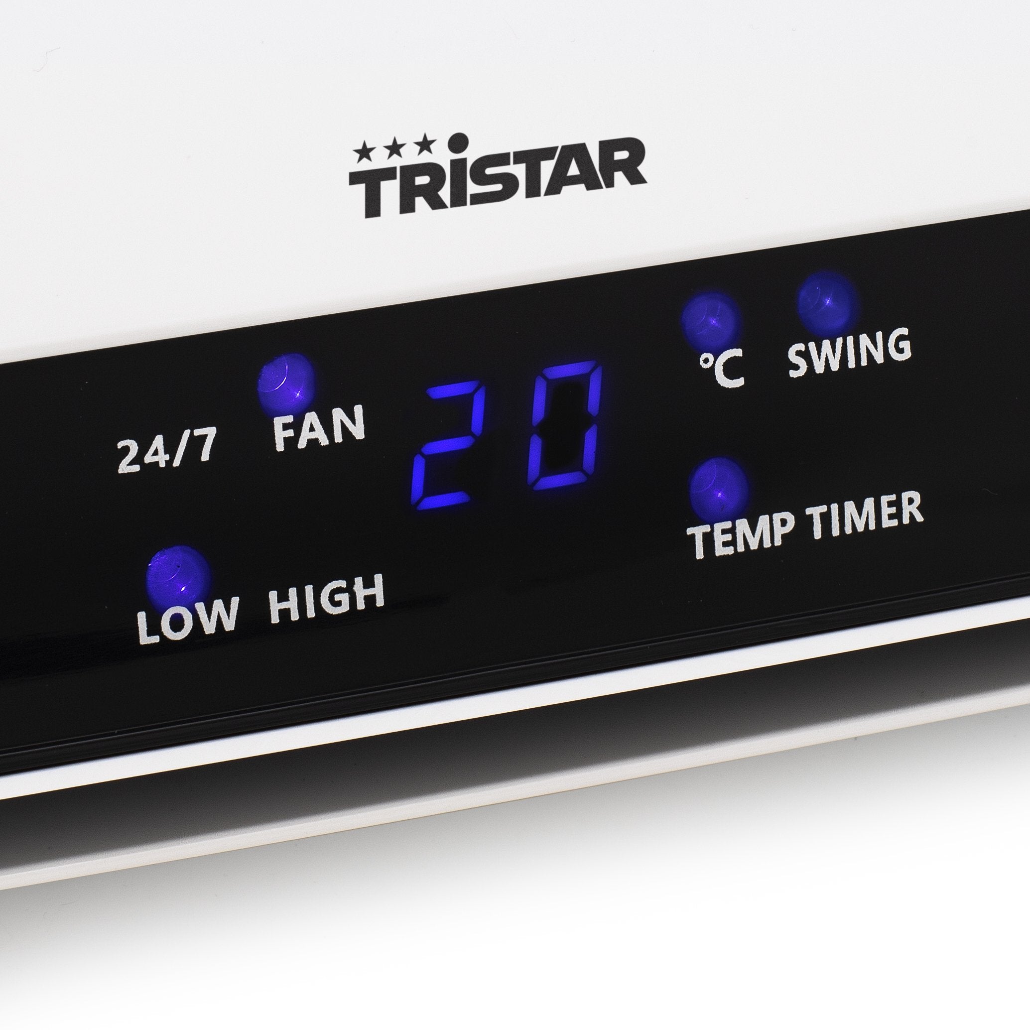 EAN 8713016087850 - Tristar KA-5075 calefactor eléctrico Interior Negro, Blanco 2000 W Ventilador eléctrico imagen 6