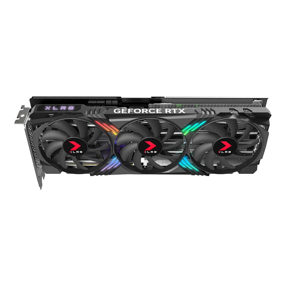 Tarjeta Vga Pny Geforce Rtx 4070 Super 12gb Gddr6x Xlr8 Gaming Verto Epic-X Rgb Vcg4070s12tfxxpb1-O 3xdp 1.4a Hdmi 2.1 Overclockeado 3 Fan Dlss 3