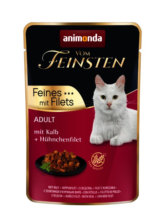 Comida Húmeda Para Gatos Animonda Vom Feinsten Ternera 85 G