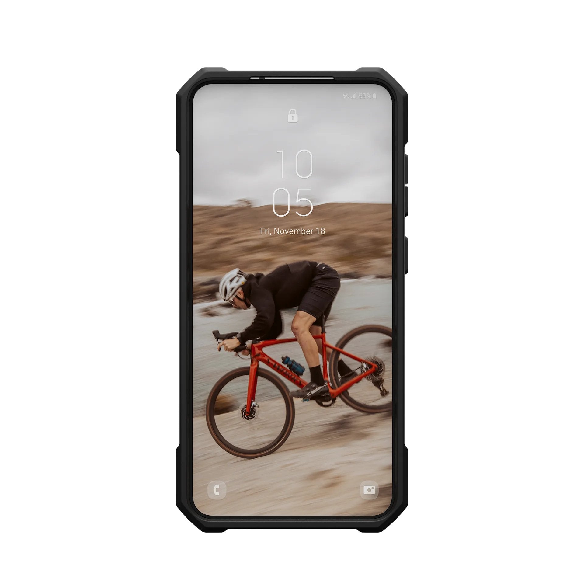 Funda Uag S25+ Essential Armor W/Magnet Black