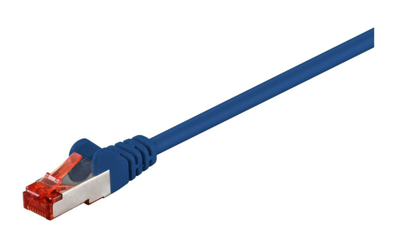 F/Utp Cat6 10m Blue Pvc Outer Shield : Foil Screening