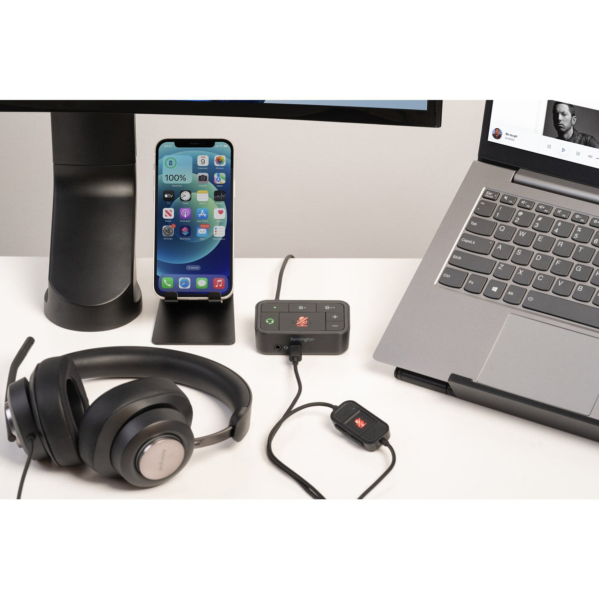 Kensington Space-Saving Single Monitor Arm