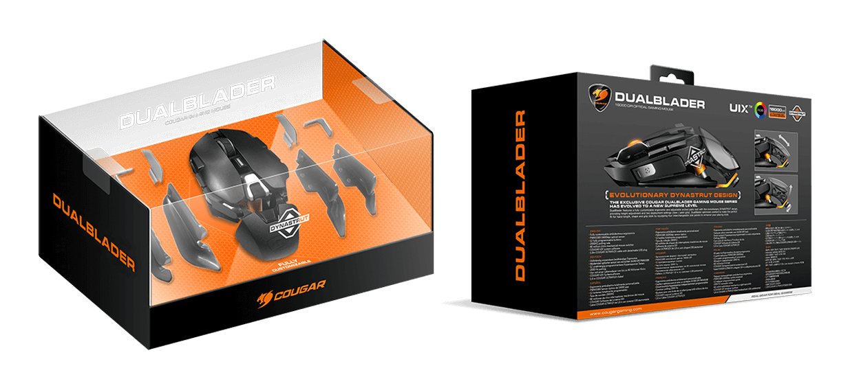 EAN 4710483771002 - COUGAR Gaming Dualblader ratón Juego USB tipo A Óptico 16000 DPI imagen 9