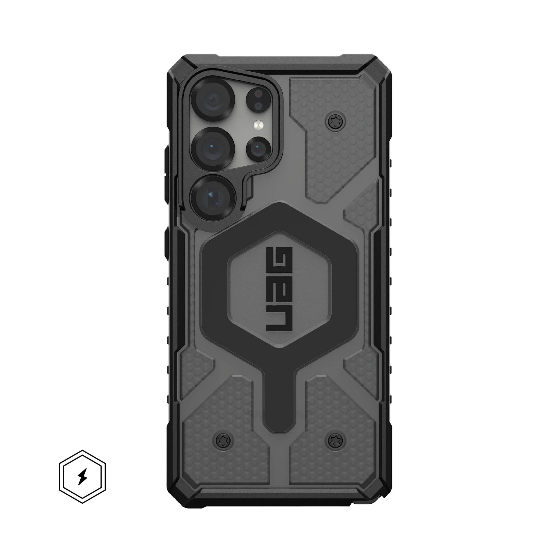 Uag Funda Transparente Pathfinder En Color Gris Ceniza Samsung Galaxy S25