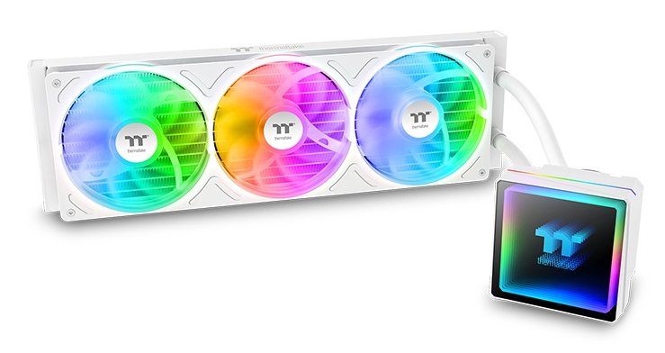 K Thermaltake Th360 V3 Argb Sync Aio Snow Edition
