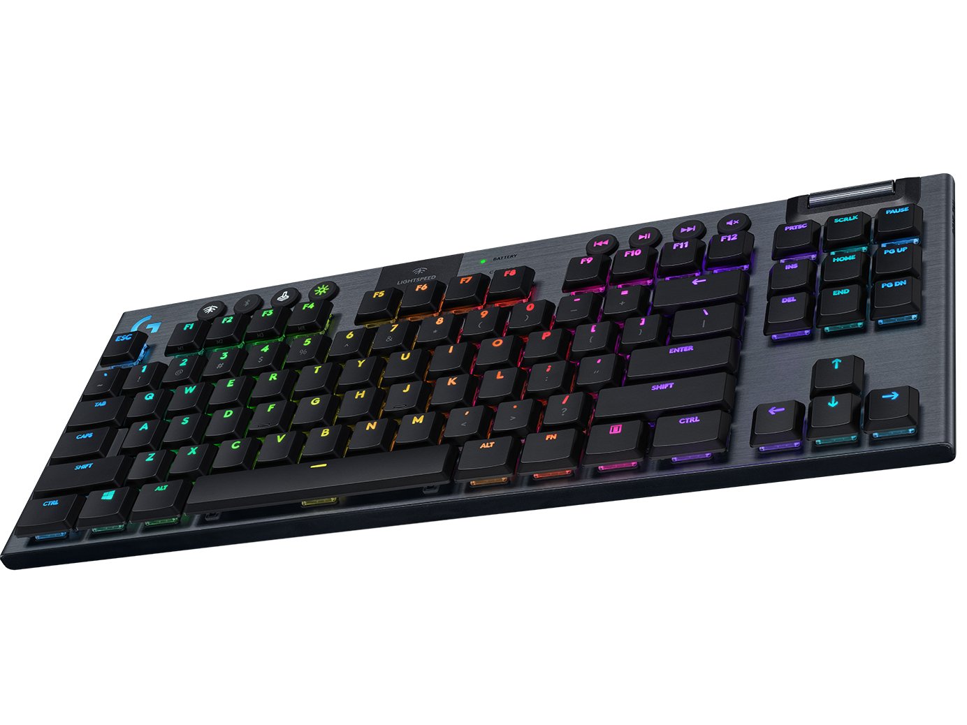 EAN 5099206088825 - Logitech G G915 TKL teclado Juego RF Wireless + Bluetooth QWERTY Internacional de EE.UU. Carbono imagen 3