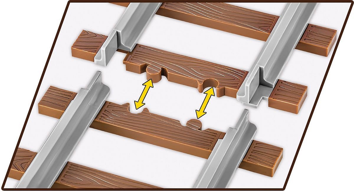 Locomotora De Vapor Cobi Dr Br Clase 52, Juguete De Construcción Escala 1:35