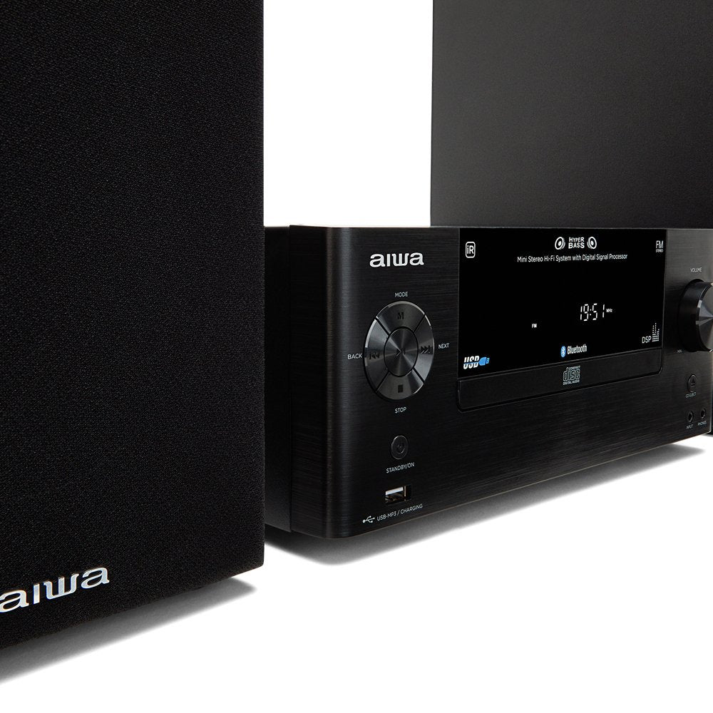 Microcadena Con Bluetooth Aiwa Msbtu-500 50w