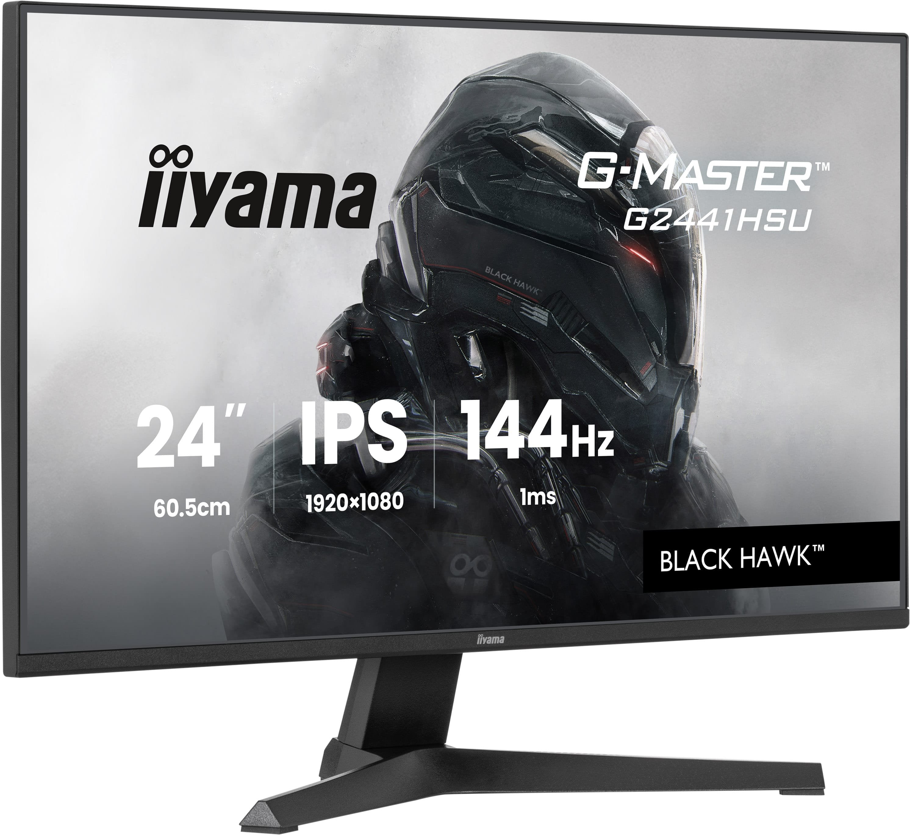 Iiyama 60.5cm 23.8" G2441hsu-B1 16:9 Hdmi+Dp+2xusb Ips
