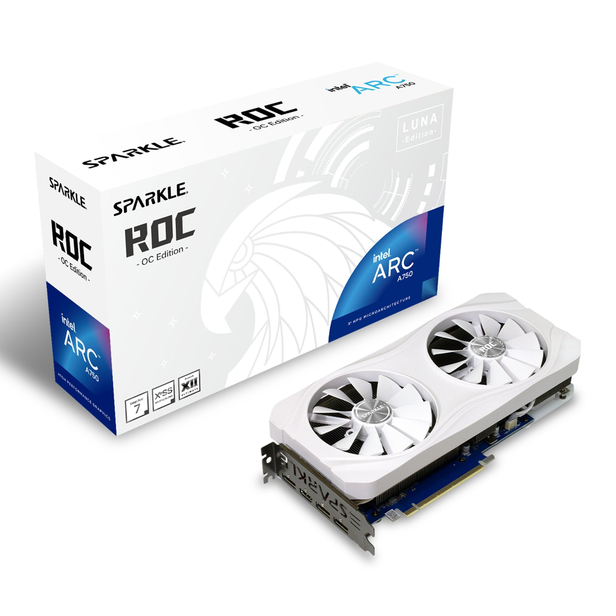 EAN 4711342290603 - Sparkle Technology Intel Arc A750 ROC Luna OC Edition 8 GB GDDR6 imagen 7