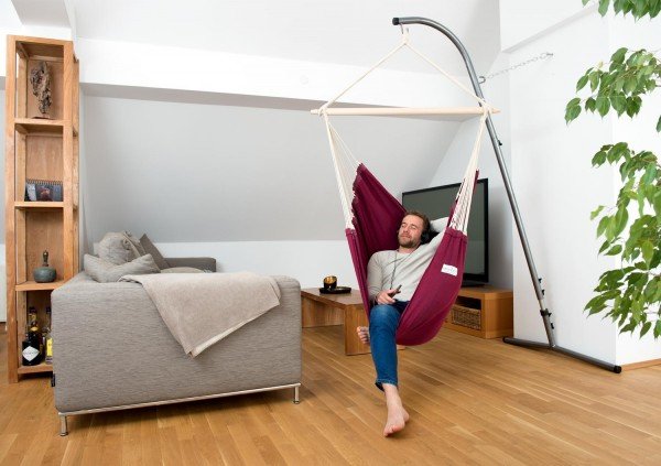 Amazonas Az-4017000 Soporte De Hamaca 1000 Mm Acero Lacado Con Pintura Electrostática