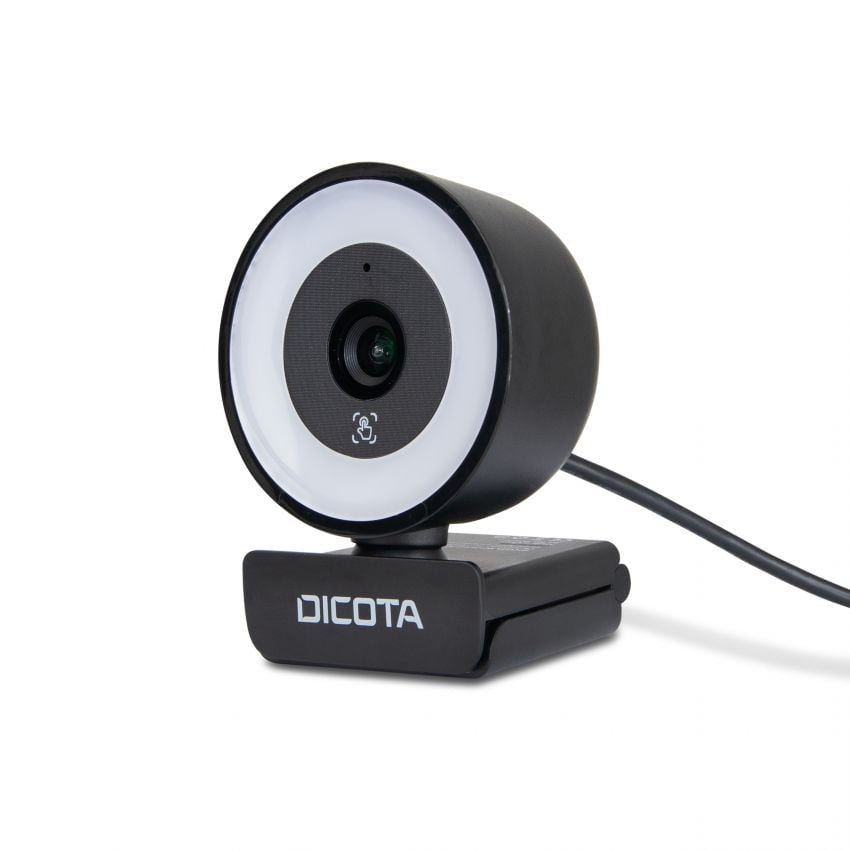 EAN 7640239421431 - DICOTA D32066 cámara web 5 MP 2592 x 1944 Pixeles USB 2.0 Negro imagen 4