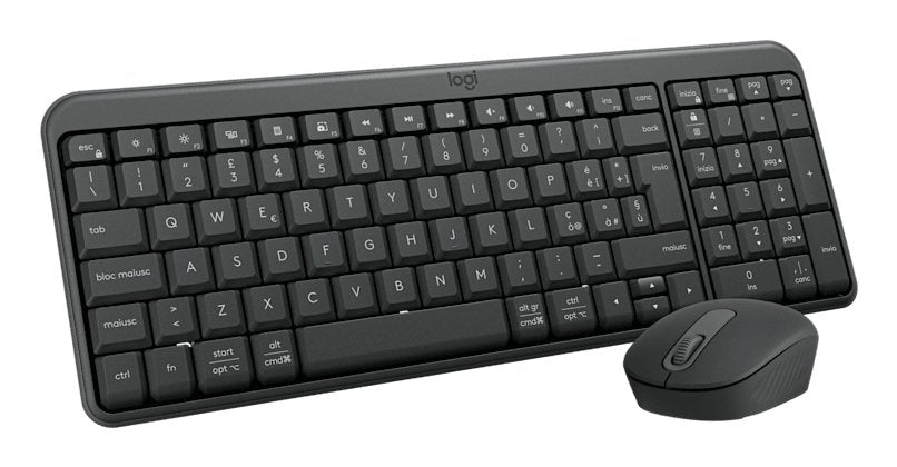 Logitech Mk250 - Juego De Teclado Y Ratón - Inalámbrico