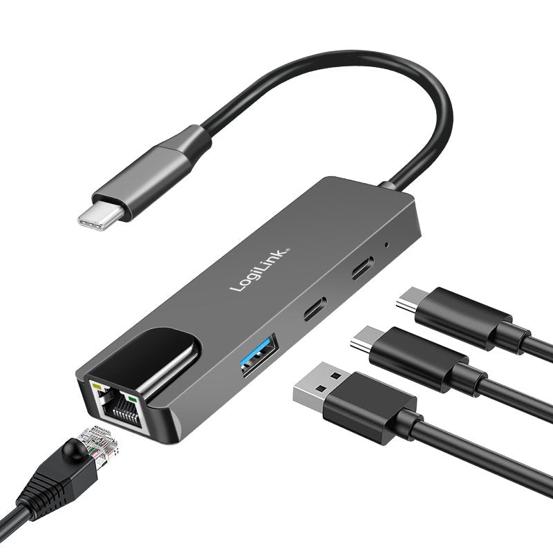 Hub Usb 3.2 Gen 1,3port Y, Z 2.5g Gigabit Ethernet