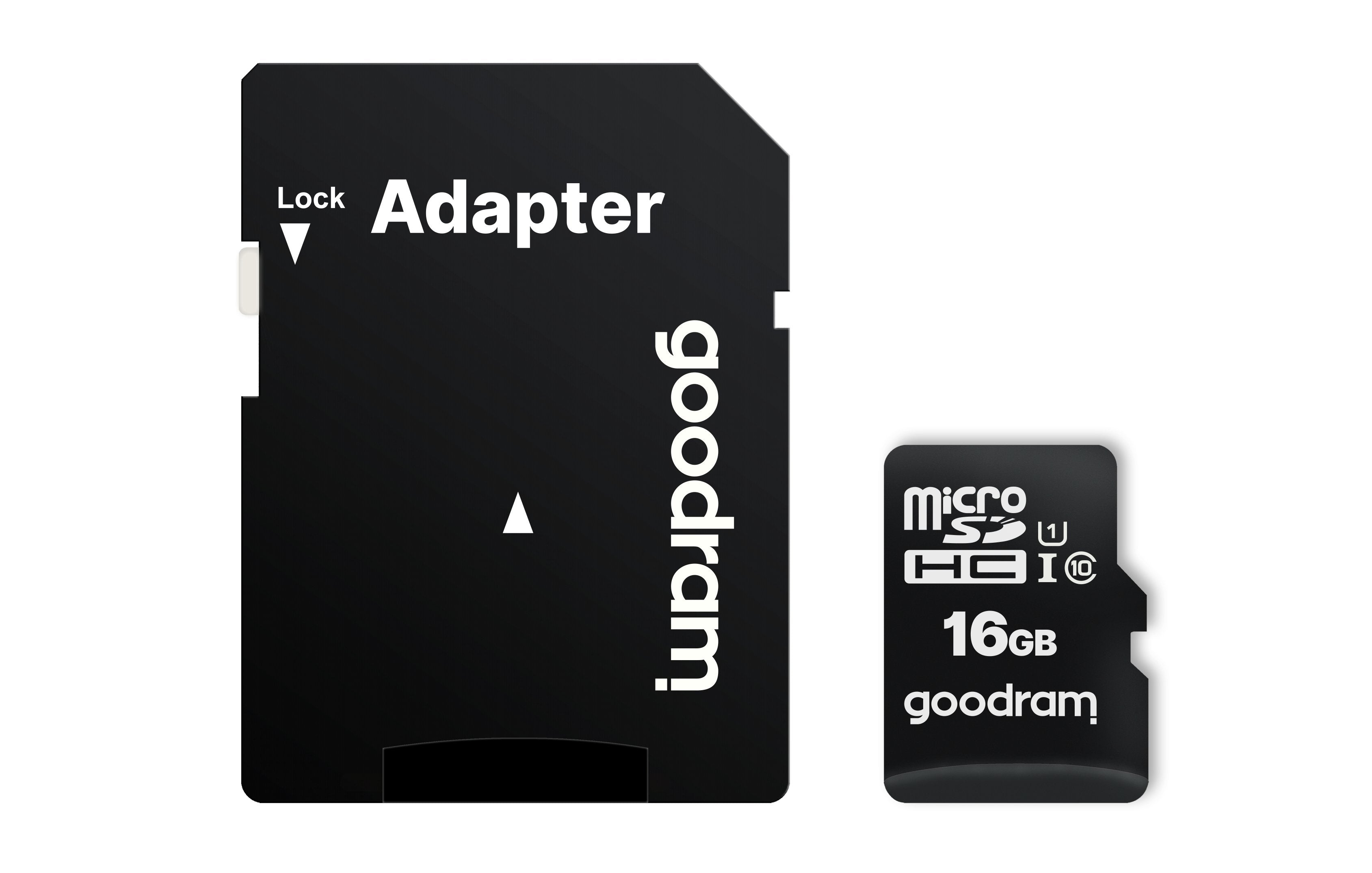 Micro Sd Goodram 16gb M1aa Cl10 Uhs-I+Adapt M1aa-0160r12