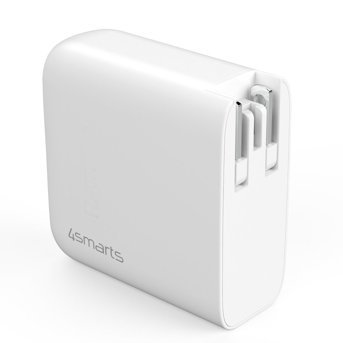 4smarts Cargador Pared Gan Flex 65w 2 Usb-C+1 Usb-A Blanco