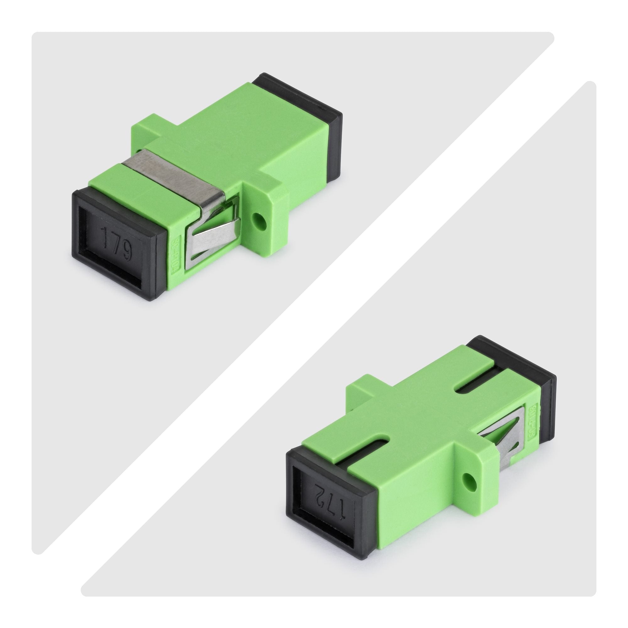 Sc To Sc Coupler 10 Pack, Os2 Single Mode Sc Fiber Optic