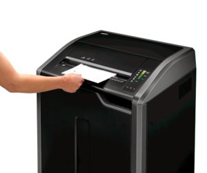 EAN 0043859627271 - Fellowes 485Ci triturador de papel Corte cruzado 40 cm Negro imagen 2